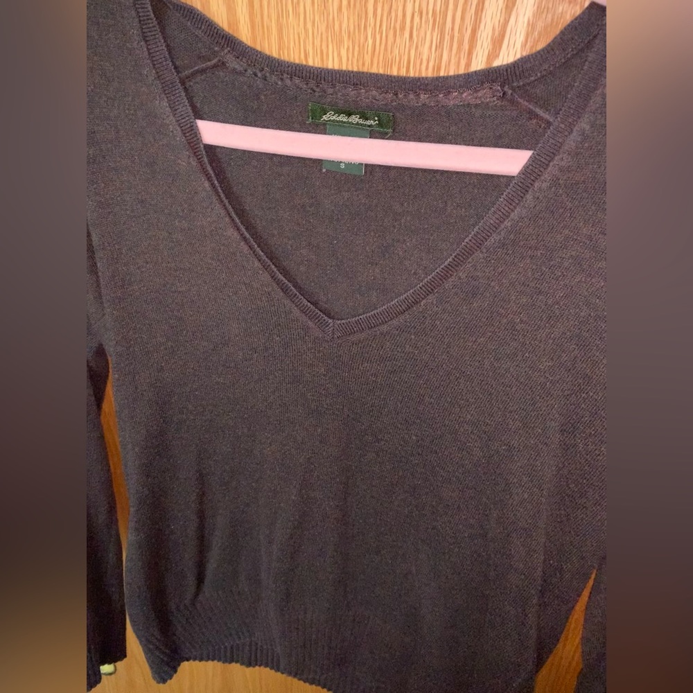 Dark brown Eddie Bauer sweater